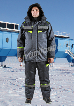 Костюм рабочий мужской с СОП арт. Р-02-68-ОР